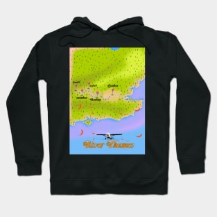 River Thames River map Hoodie